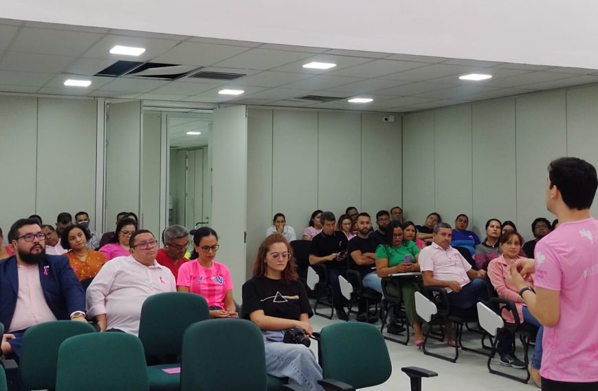 Fapespa realiza palestra sobre a importância da prevenção do câncer de mama
