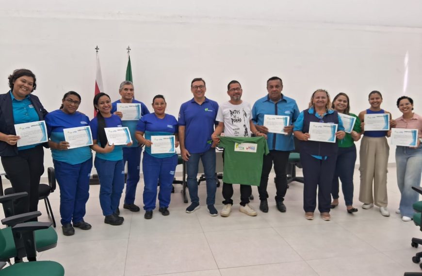 Meio Ambiente: Fapespa certifica colaboradores terceirizados em economia circular