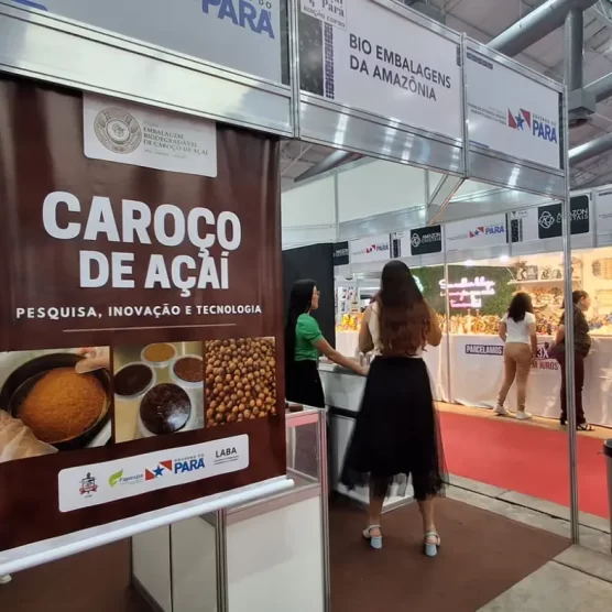 Fapespa destaca projetos inovadores no Festival Internacional Açaí Pará, no Hangar