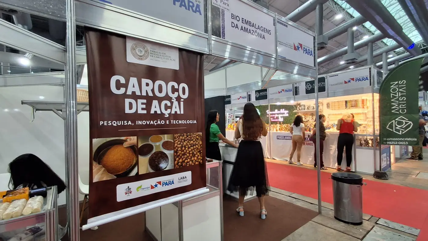 Fapespa destaca projetos inovadores no Festival Internacional Açaí Pará, no Hangar
