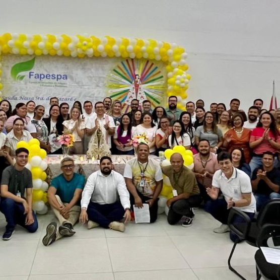 Em mais um ano de celebração da fé, Fapespa recebe visita da imagem peregrina de Nossa Senhora de Nazaré
