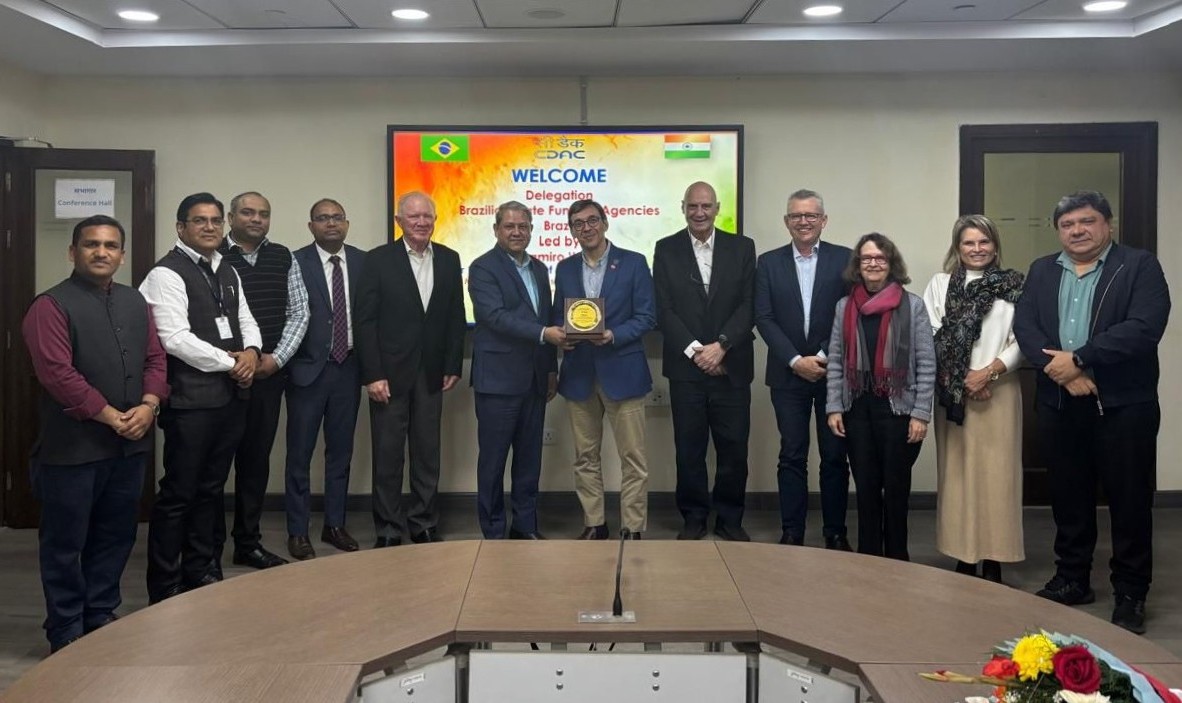 Fapespa participa de missão internacional à Índia para fortalecer cooperação científica e tecnológica