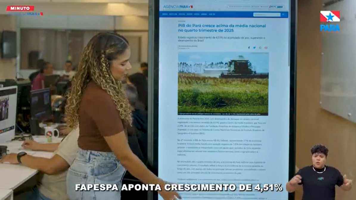 FAPESPA na Agência Pará - PIB 4º TRIMESTRE